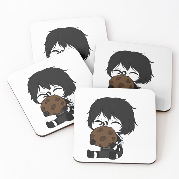 Item preview, cute creepypasta laughing jack eat cookie designed and sold by EveryCuteThings.