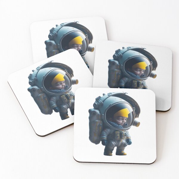 Item preview, Discover the Magic of a Tiny Astronaut on the Moon in This Stunning 3D Cartoon Artwork designed and sold by MediaPOX.