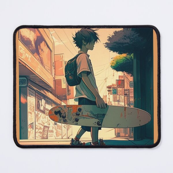 Item preview, anime skateboard designed and sold by FreestyleSkate.