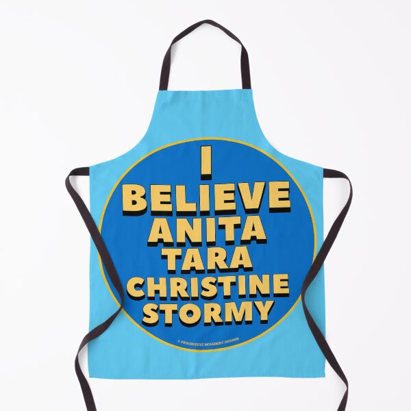 Item preview, PMD00851 Progressive Movement Designs I Believe Anita Tara Christine Stormy design shows you believe victims and want justice Democrats resistance progressives feminists designed and sold by ProgressiveLeft.
