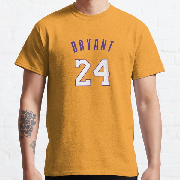 Kobe Bryant 24 LA Lakers Tshirt NBA Legend Mamba Tees S-3XL