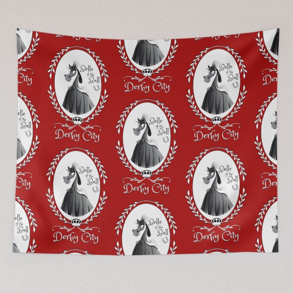 Item preview, Derby City Collection: Belle of the Ball 7 (Red) designed and sold by TheArtfulAllie.