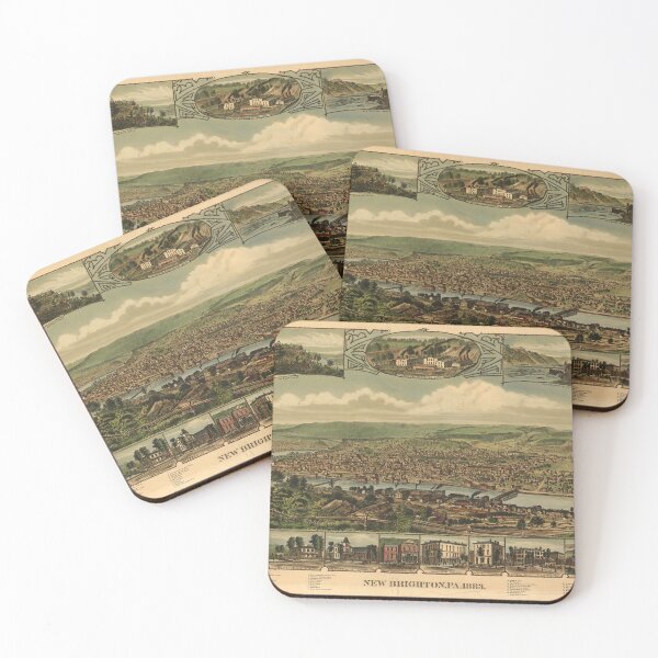 Item preview, Nuevo Brighton, Pensilvania (1901) designed and sold by allhistory.