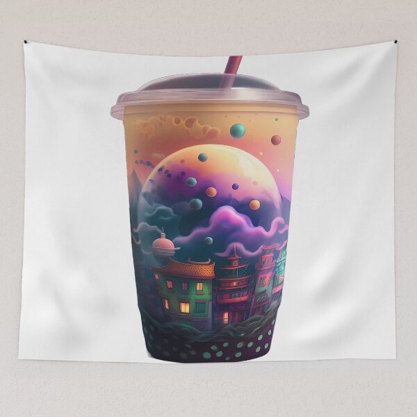 Item preview, Boba, more than just tea, a bubbly fantasy world designed and sold by ArtisticKevin.