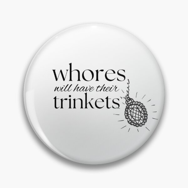 Item preview, Black Books - Whores Will Have Their Trinkets - TV Quotes designed and sold by LazyMedusa.