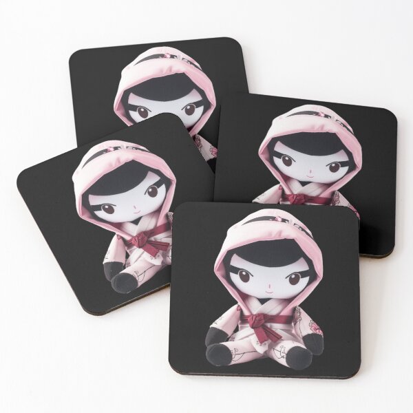 Item preview, Cherry Blossom Assassin - Chibi Sakura Ninja Doll designed and sold by TVBArchive.