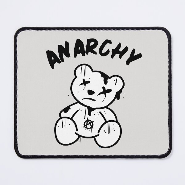 Item preview, Anarchist Punk Bear. Punk rock fans gift. designed and sold by paulo silveira.