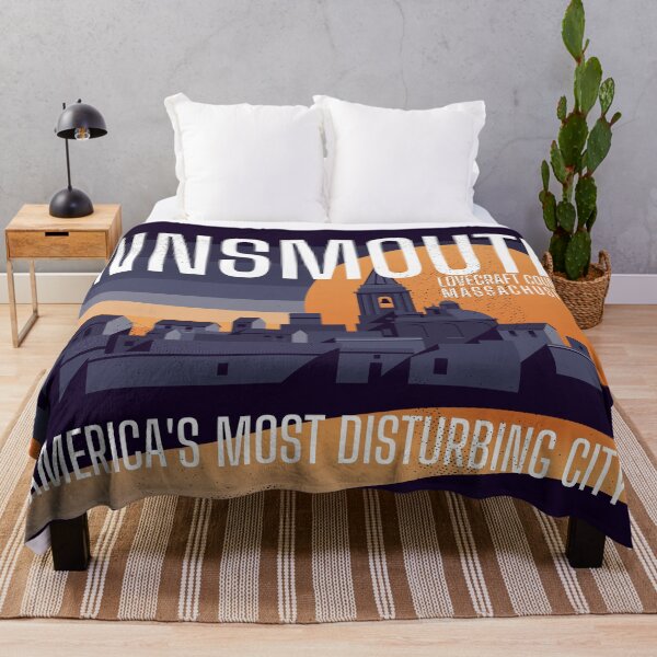Artikelvorschau, Innsmouth Vintage Reise-Plakat Lovecraft entworfen und verkauft von GEEK-FACTORY-EU.