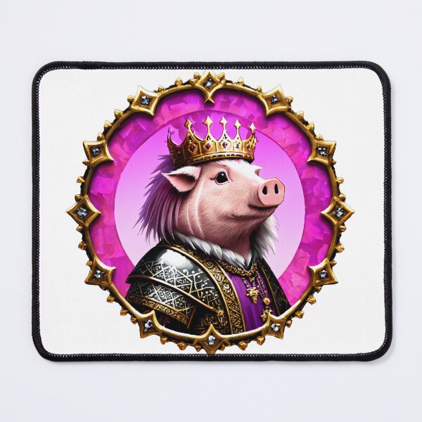 Item preview, Noble king piggy designed and sold by Piggy-Art.