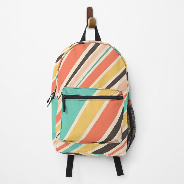 Item preview, Abstract diagonal retro style stripes designed and sold by BattaAnastasia.