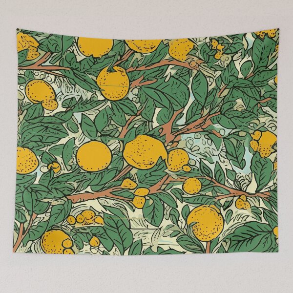 Item preview, Fruity Abundance: Organic Flowing Lines designed and sold by TopArtsy.