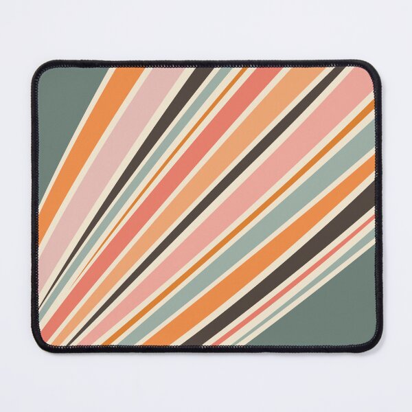 Item preview, Abstract diagonal retro style stripes designed and sold by BattaAnastasia.