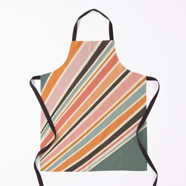 Item preview, Abstract diagonal retro style stripes designed and sold by BattaAnastasia.