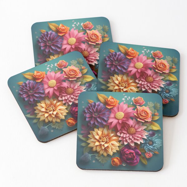 Item preview, Vibrant Flowers designed and sold by BeachBumPics.