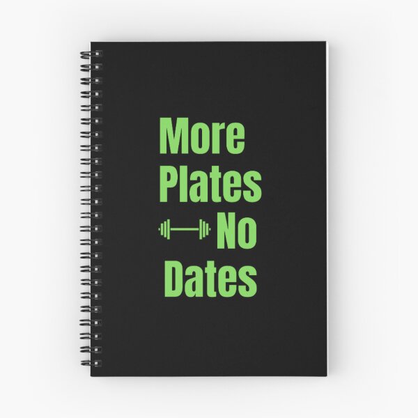 Item preview, More Plates No Dates Gym Fitness Bodybuilding  designed and sold by TeePassion.