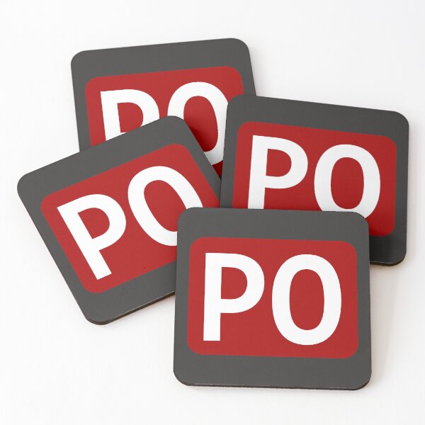 Item preview, PO Initials designed and sold by Jeallan Designs.