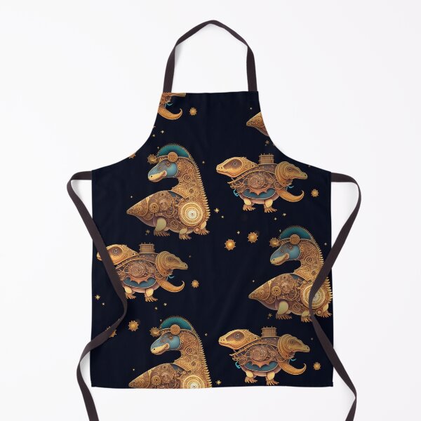 Item preview, Steampunk dinosaurs in space designed and sold by Jasardpu.