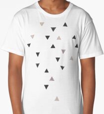 DOWN UP / scandi white / warm grey / flax / lavender Long T-Shirt