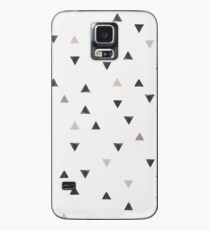 DOWN UP / scandi white / warm grey / flax / lavender Case/Skin for Samsung Galaxy
