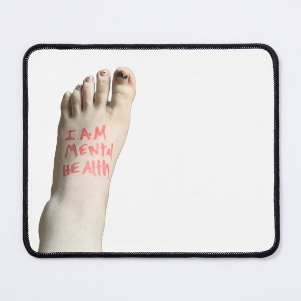 Item preview, Mental Health Foot designed and sold by PeachMillk.
