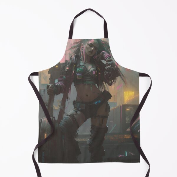 Item preview, Amoree - Cyber City Brawler designed and sold by Delerat7.