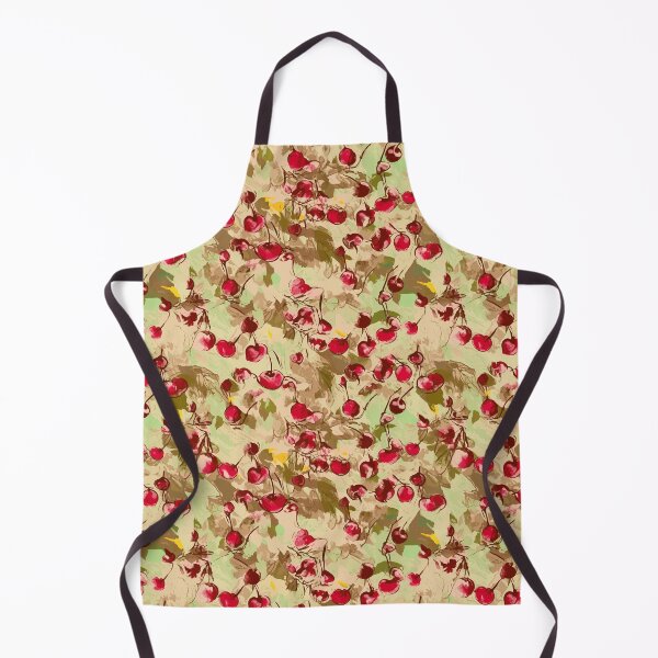 Item preview, Cherry Red Impressions: Brown Background designed and sold by TopArtsy.