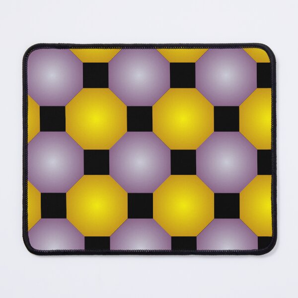 Item preview, Octagonal Triple Color Combination Pattern - Colorful Geometric Mosaic Pattern designed and sold by JadeNeststudio.