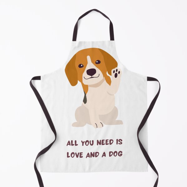 Artikelvorschau, Alles, was Sie brauchen, ist Liebe und Hund entworfen und verkauft von MakeYourDayShop.