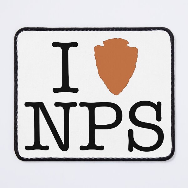 Item preview, I (Love) National Parks Service designed and sold by NevermoreShirts.