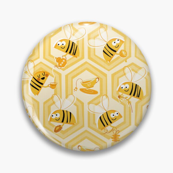 Item preview, Bee Tea Time - Pattern designed and sold by miavaldez.