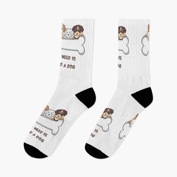 Item preview, All you need is love and dog designed and sold by MakeYourDayShop.