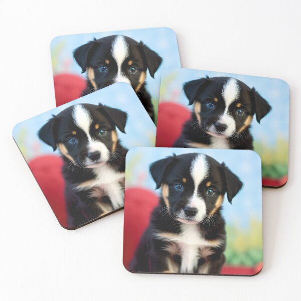 Item preview, Cute little multi-colored puppy. designed and sold by positiveimages.