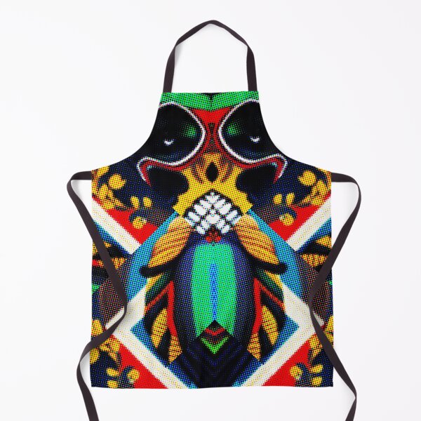 Item preview, Copy of *UNIQUE COOL JAMAICAN RASTA SKULL COLORFUL DOTTED PATCHWORK* designed and sold by Ralek.
