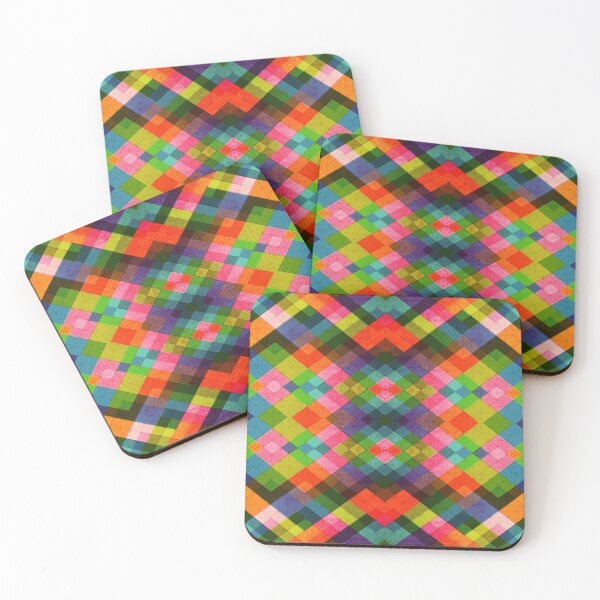 Item preview, abstract multicolored aged illustration pattern designed and sold by ErhanArt.
