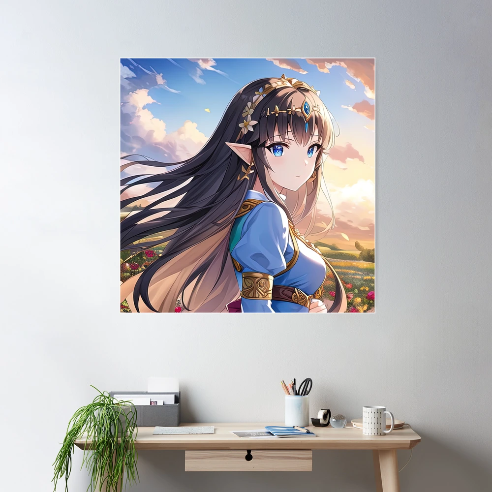 Sword Art Online Game Block Giant Wall Art Poster