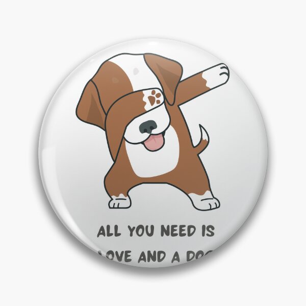 Item preview, Todo lo que necesitas es amor y perro. designed and sold by MakeYourDayShop.