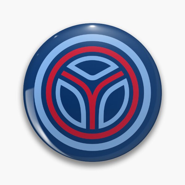 Aperçu de l'œuvre L'écusson Chicago Wolf Point créée et vendue par StickerCub.