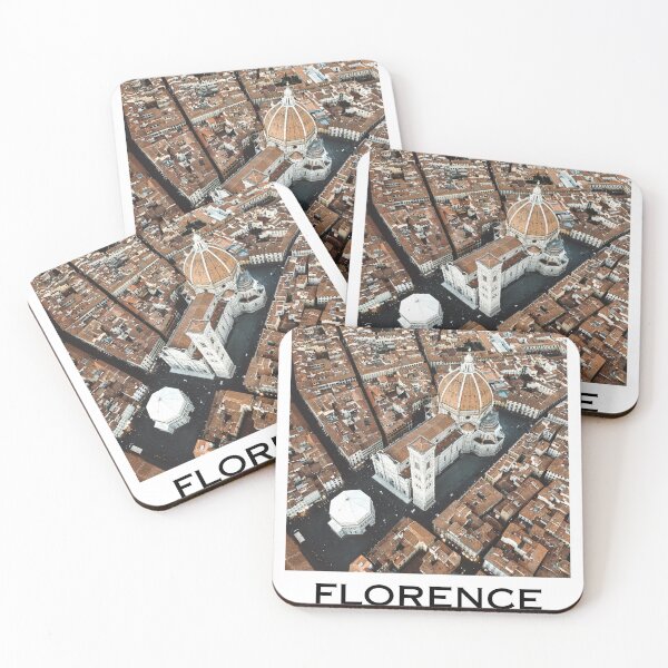 Item preview, Florence, Firenze poster, travel print designed and sold by PanenkaPrints.