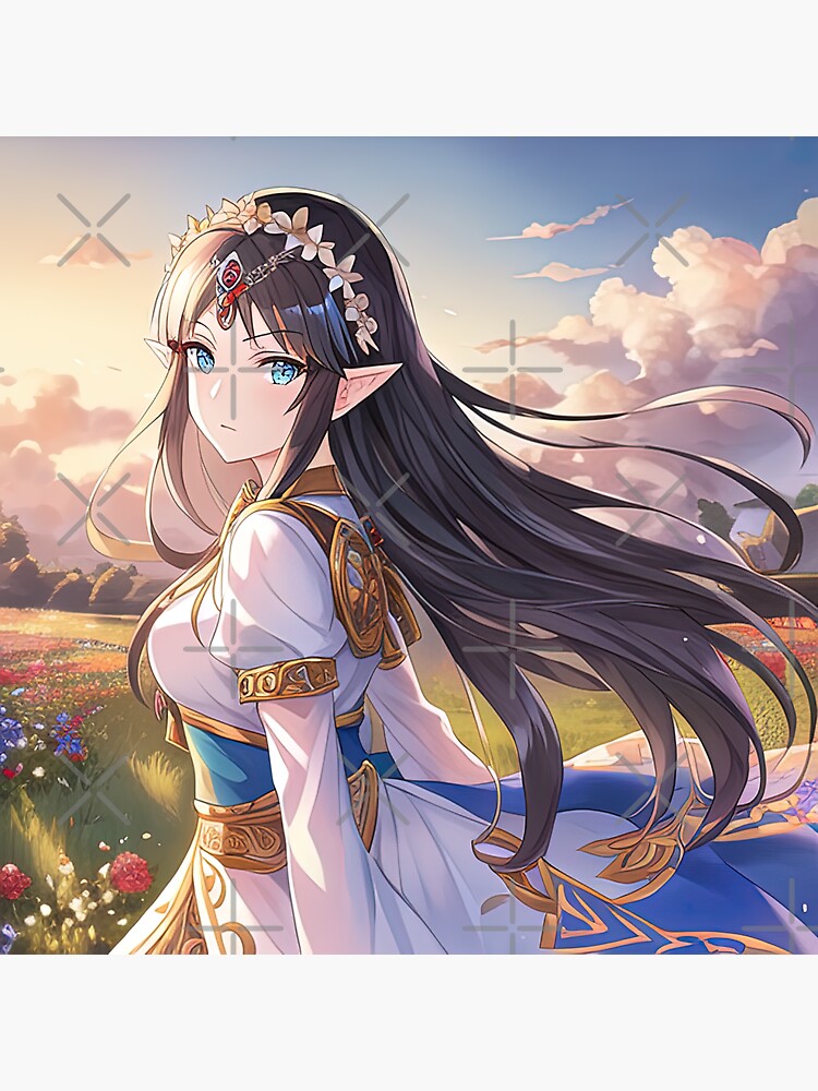Beautiful Anime Girl In Flower Crown Background, Spring Profile Picture,  Profile, Spring Background Image And Wallpaper for Free Download