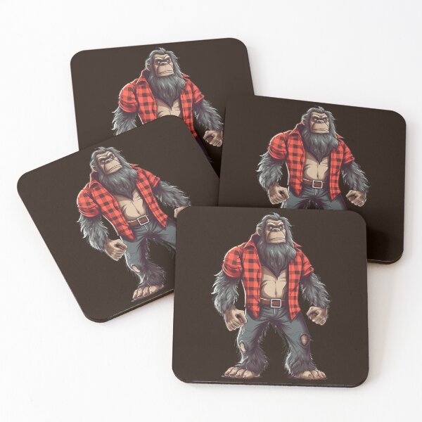 Item preview, Lumberjack Sasquatch designed and sold by meshhead.