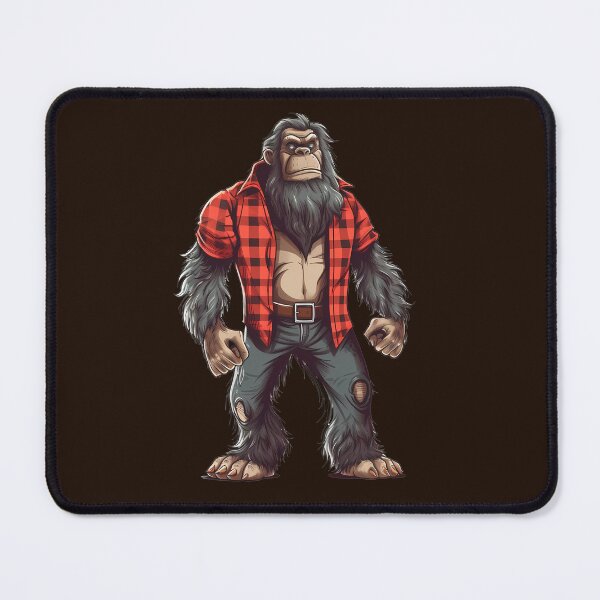 Item preview, Lumberjack Sasquatch designed and sold by meshhead.