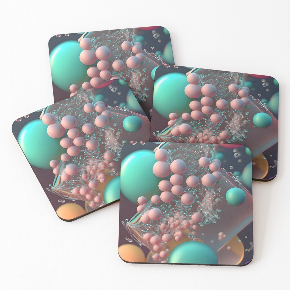 Item preview, Coasters (Set of 4) designed and sold by RubyBlueCO.