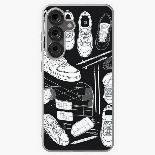 Item preview, Shoes Knolling | Illustration | Black&White | 8K | designed and sold by Hazmat-AI7.