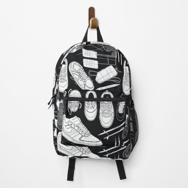 Item preview, Shoes Knolling | Illustration | Black&White | 8K | designed and sold by Hazmat-AI7.