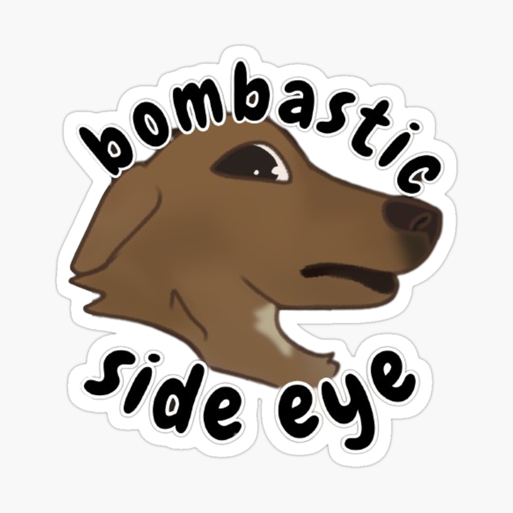 Bombastic Side Eye Dog Funny