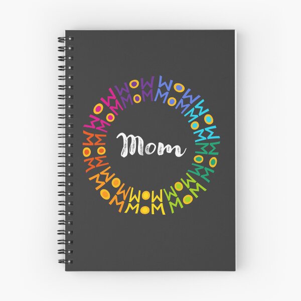 Item preview, Mom Wow Design for Mother's day, fun, colorful designed and sold by SHSDesigns.