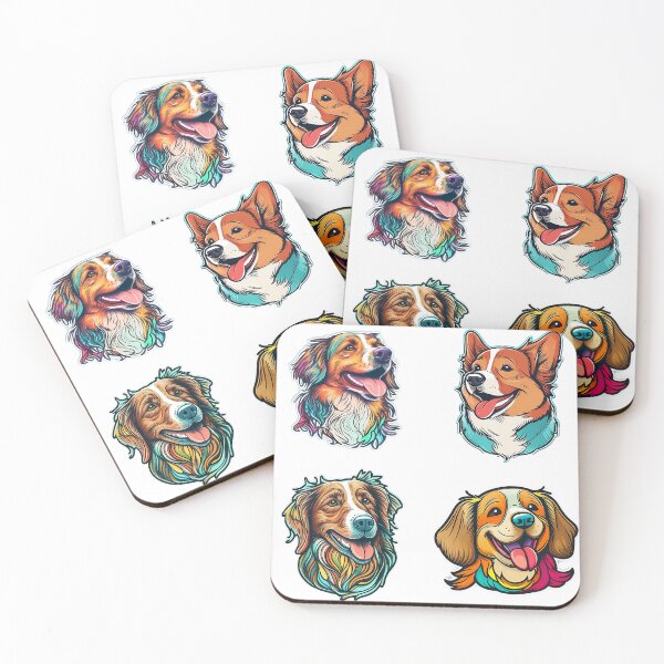 Item preview, DOG Stickers l Corgi l Golden and more designed and sold by Artsynator.