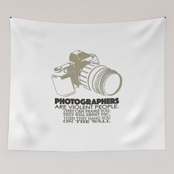 Item preview, Photographers are Violent People designed and sold by ainecreative.
