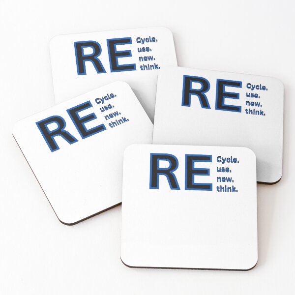Item preview, Recycle Reuse Renew Rethink Crisis Environmental Activism designed and sold by URBANMOOD ART.