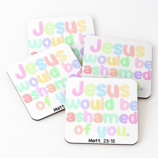 Item preview, Jesus ashamed of you designed and sold by TheCreativeEnby.